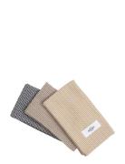 The Organic Company Kitchen Cloths 3 Pack Multi/patterned