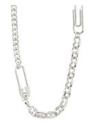 Pace Recycled Chain Necklace Silver-Plated Accessories Jewellery Neckl...
