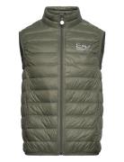 EA7 Down Vest Khaki Green