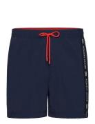 Tommy Hilfiger Sf Medium Drawstring Side Tape Marinblå