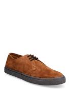 Linden Suede Låga Sneakers Brown Fred Perry