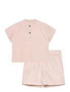 Future Short Pajama Junior Pyjamas Set Pink Copenhagen Colors