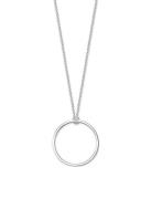 Charm Necklace Circle Silver Accessories Jewellery Necklaces Dainty Ne...