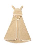 Fabelab Hooded Baby Towel - Bunny - Wheat Beige