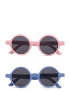 Baby Sunglasses Round 2 Pack Solglasögon Multi/patterned Lindex