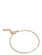 Enamel Copenhagen Box Chain Bracelet Guld