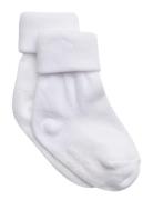 Cotton Socks - Anti-Slip Sockor Strumpor White Melton