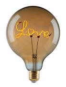 E3light E3 Led Vintage 920 "Love" Base Down Golden Dimmable Guld