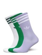 High Crew Sock Lingerie Socks Regular Socks Multi/patterned Adidas Ori...