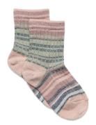 Vilma Glitter Socks Sockor Strumpor Multi/patterned Mp Denmark
