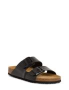 Women Slides Platta Sandaler Black Tamaris