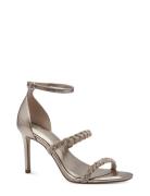 Women Sandals Sandal Med Klack Gold Tamaris