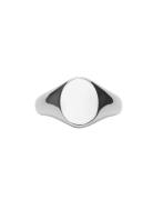 Ix Mini Oval Signet Ring Silver Ring Smycken Silver IX Studios