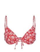 Pieces Pcanna Bikini Cup Bra Top Sww Bc Röd