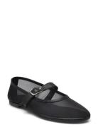 Inez Ballerinaskor Ballerinas Black Pavement