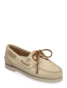 Timberland Classic Boat Boat Shoe Light Beige Nubuck Kräm