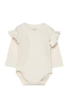 Gugguu Baby Frilla Bodysuit Kräm