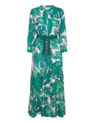Neell Maxi Dress Maxiklänning Festklänning Green Lollys Laundry