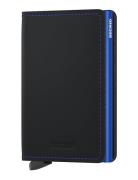 Secrid Sm-Black & Blue Svart