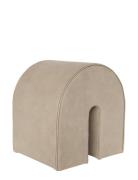 Curved Pouf Home Furniture Pouffes Beige Kristina Dam Studio