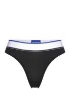 Thong Blue Stringtrosa Underkläder Black HUGO BLUE