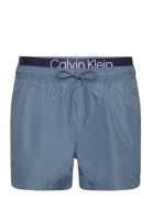 Calvin Klein Short Double Waistband Blå