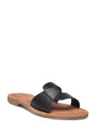 Ilse Jacobsen Leather Sandal Svart