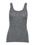Women Siren Tank Tops T-shirts & Tops Sleeveless Grey Icebreaker