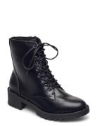Biaclaire Laced Up Boot Shoes Boots Ankle Boots Laced Boots Black Bian...
