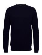 Selected Homme Slhberg Crew Neck B Marinblå