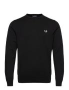 Fred Perry Classic C/N Jumper Svart