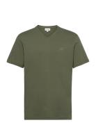 Tee-Shirt&Turtle Neck Tops T-shirts Short-sleeved Green Lacoste