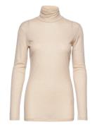 Romie Turtleneck Top Tops T-shirts & Tops Long-sleeved Cream Filippa K