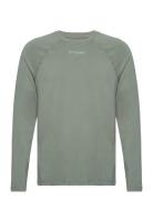 Hmlmt Laze T-Shirt L/S Sport T-shirts Long-sleeved Green Hummel