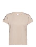Hmlmt Taylor T-Shirt Sport T-shirts & Tops Short-sleeved Beige Hummel