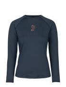 Elemental Long Sleeve 2.0 Sport T-shirts & Tops Long-sleeved Blue Joha...