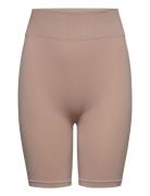 LMTD Nlfhaley Seamless Shorts Noos Beige