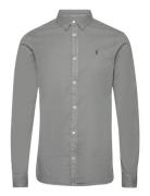 Hawthorne Ls Shirt Tops Shirts Casual Grey AllSaints