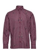 Harry Fil Coupe Tartan Tops Shirts Casual Multi/patterned Hackett Lond...