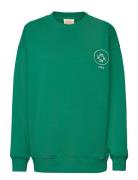 Sweatshirt Ls Tops Sweat-shirts & Hoodies Sweat-shirts Green Barbara K...