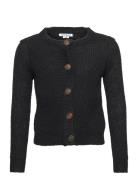 Cbprima Knitted Cardigan Tops Knitwear Cardigans Black Costbart