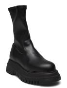 Halsey Shoes Boots Ankle Boots Ankle Boots Flat Heel Black Pavement