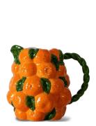 Jug Mandarie Home Tableware Jugs & Carafes Water Carafes & Jugs Orange...