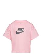 Club Hbr Boxy Tee Sport T-shirts Short-sleeved Pink Nike