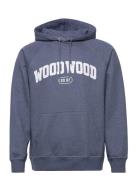 Fred Ivy Hoodie Designers Sweat-shirts & Hoodies Hoodies Blue Wood Woo...