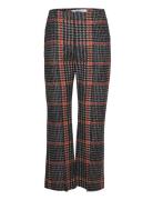 Jerry - Wool Check Bottoms Trousers Flared Multi/patterned Day Birger ...