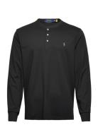50/1 Interlock-Lsl-Plo Tops T-shirts Long-sleeved Black Polo Ralph Lau...