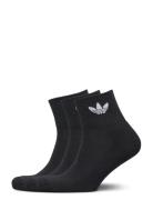 Mid Ankle Sck Lingerie Socks Footies-ankle Socks Black Adidas Original...