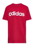 U Lin Tee Sport T-shirts Short-sleeved Red Adidas Performance