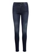 Luzien Trousers Skinny High Waist 99 Denim Bottoms Jeans Skinny Navy R...